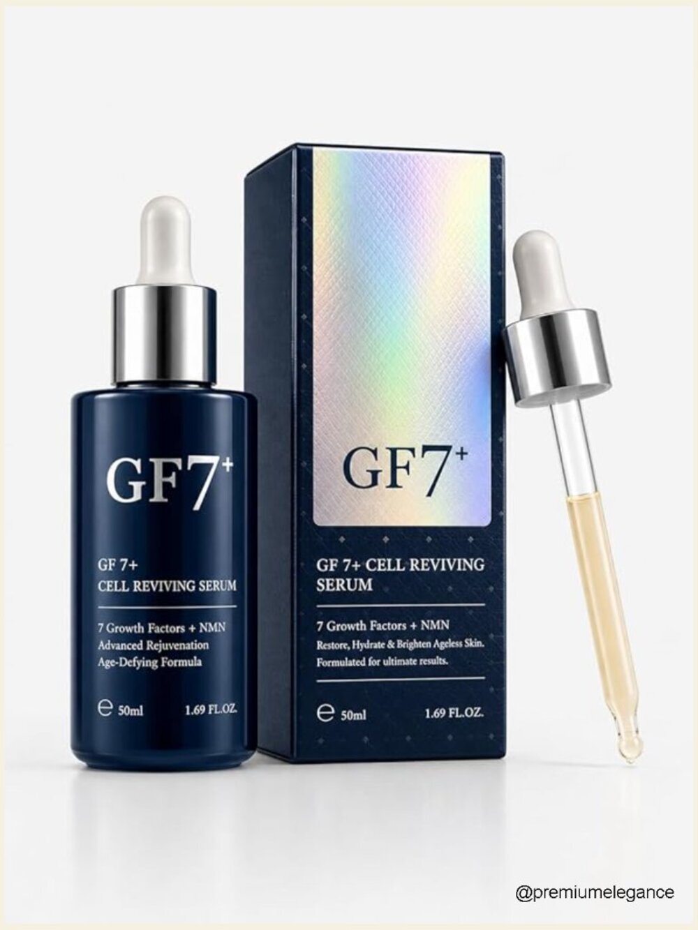 7-Peptide & NMN Facial Serum for Hydration Firming